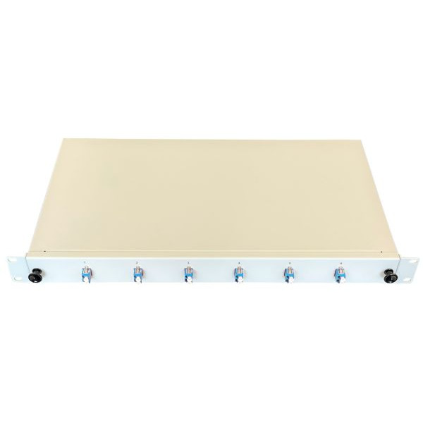 Paschke 442304-06SA Spleissbox/Patchpanel 19" 6x LCd OS2 BLAU