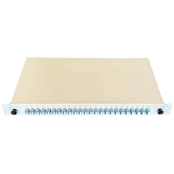 Paschke 442405-4K-24SA Spleissbox/Patchpanel 19" 24xLCd OM3 AQUA