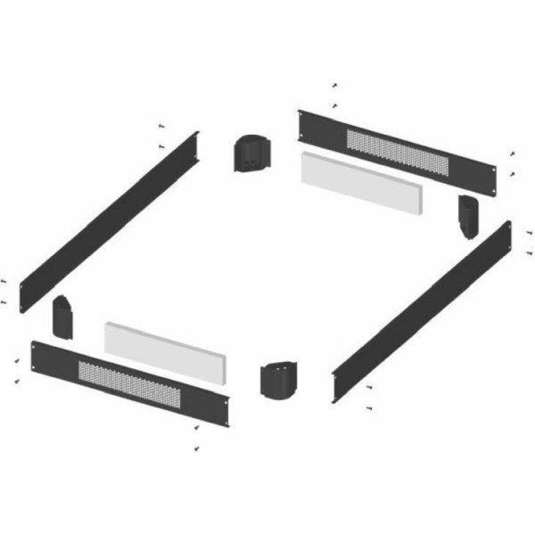 Enoc SOP 810 X1-DE-S Sockelpaket belüftet 800x1000