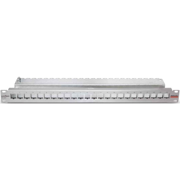 Dätwyler 440041 Patchpanel MS-K24 19Z. 1HE RAL7035