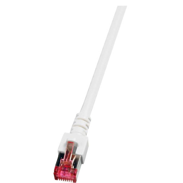 E F B EC6000 5m weiß S/FTP Patchkabel Cat.6 2xRJ45 mit S/FTP 5 MeterS/FTP