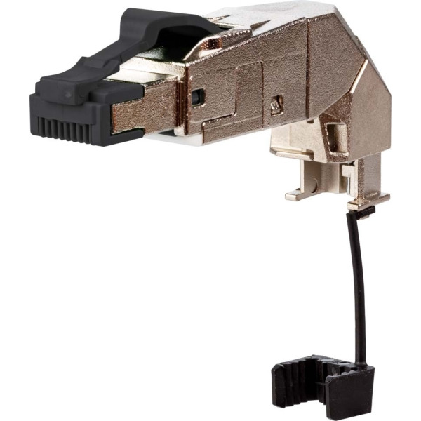 Metz Connect 130E405042-E RJ45 Stecker Cat.6A Kabelzuführ.360 Grad