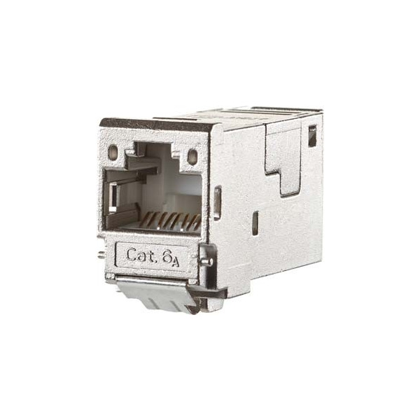 Metz Connect TN E-DAT Modul 12 E-DATmodul RJ45 8(8) TN Cat.6A TIA-A gelbsch, 12 Stück
