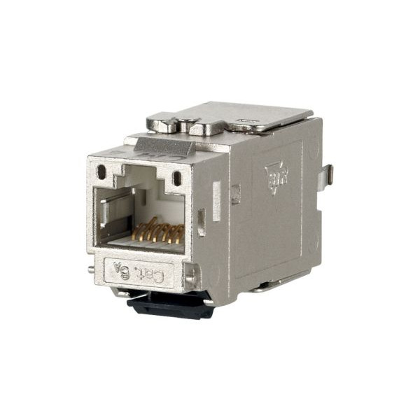 Metz Connect TN-C6A-K-Mod-180 Anschlussmodul C6A RJ45 K 180° Jack