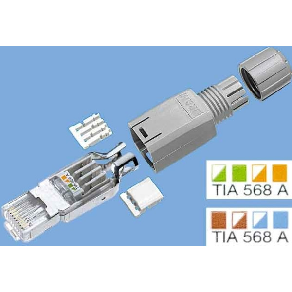 Reichle & De-Massari 312231 FM45 Steckerset s/u RJ45