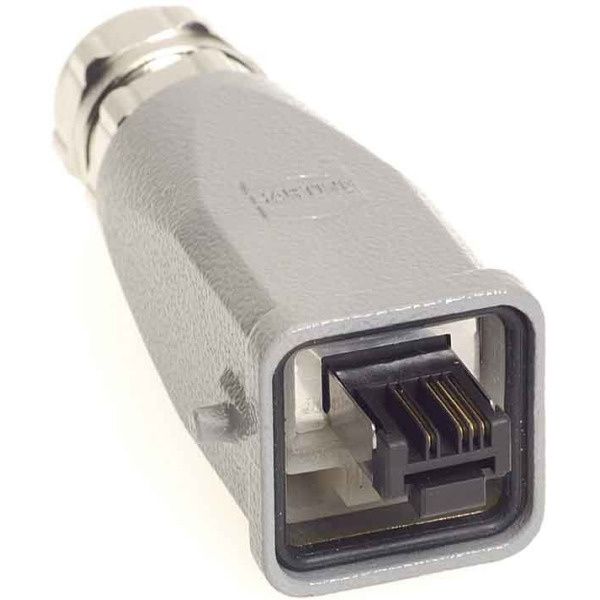 Harting 09451151100 3A-Steckverbinder RJ45 IP67/65 gelbrade