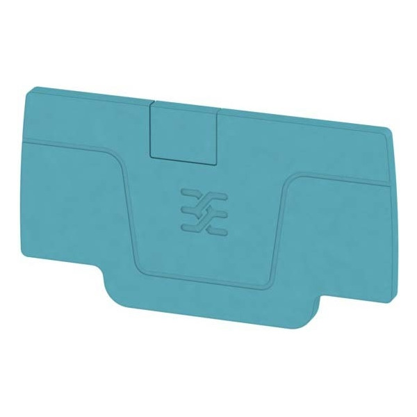 Weidmüller AEP 2C 2.5 BL Abschlussplatte blau