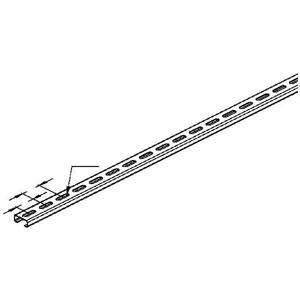 Niedax 2970/2 E3L Ankerschiene 2 Meter