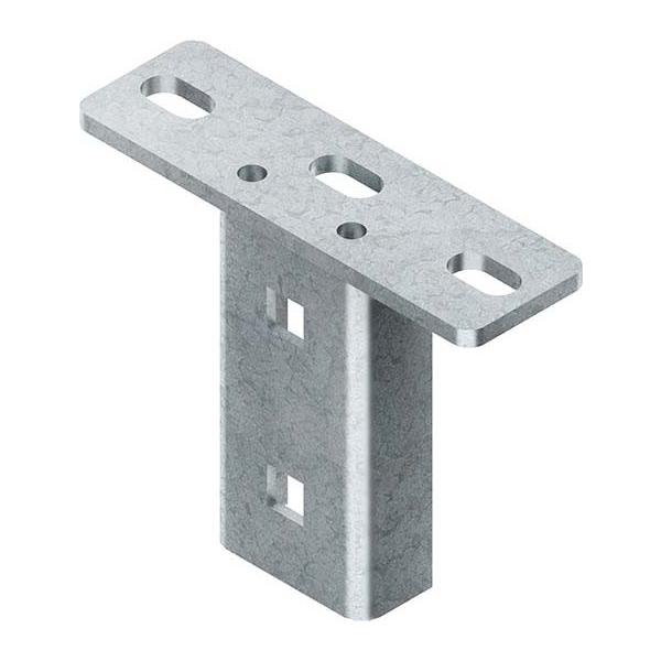 Niedax KU 4530 F Schraubkopfplatte für U4530 Stahl verzinkt