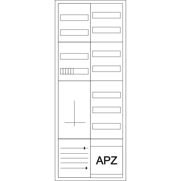 Eaton ZSD-ZV-1400/APZ Zählerschrank
