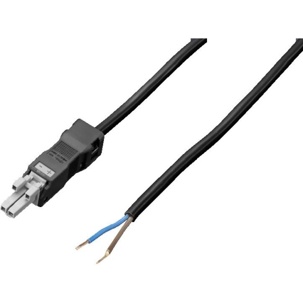 Rittal SZ 2500.410 Einspeisung 2-polig DC schwarz 3 Meter mit Stecker 5 Stück