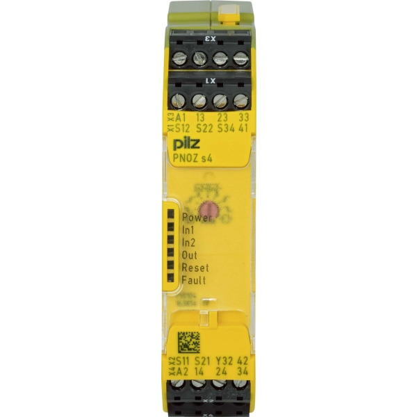 Pilz PNOZ s4 750104 Not-Aus-Schaltgerät 24VDC 3 n/o 1 n/c