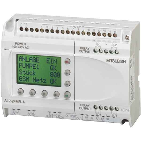 Mitsubishi Electric AL2-14MR-D 215073 Alpha XL-Grundgerät 24VDC 8E/6A