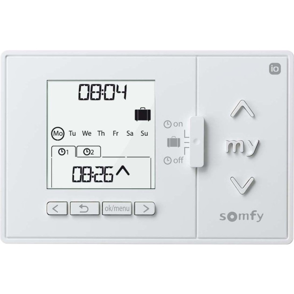 Somfy 1805227 Funkprogrammschaltuhr Chronis io