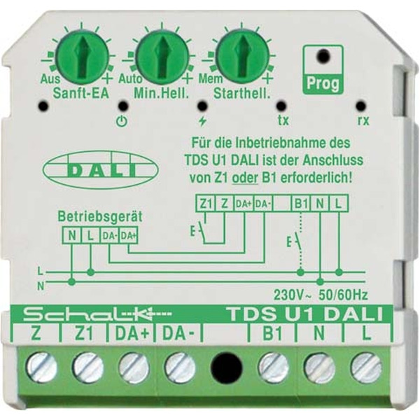 Schalk TDS U1 DALI Tastdimm-Steuergerät integr. Netzteil