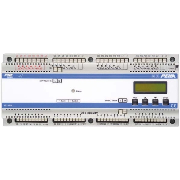 Peha D 952 JRM Rolladen/Jalousiemodul REG auf DIN-Tragschiene