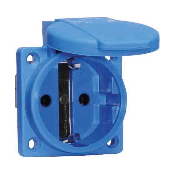 Bals 71099 Schutzkont.-Anbausteckdose 16A IP44 blau