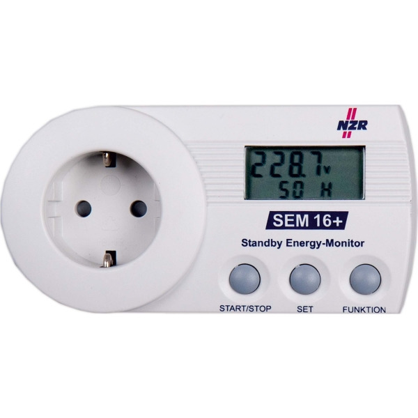 NZR SEM 16+ Standby Energy-Monitor 16A 230V Kl.2