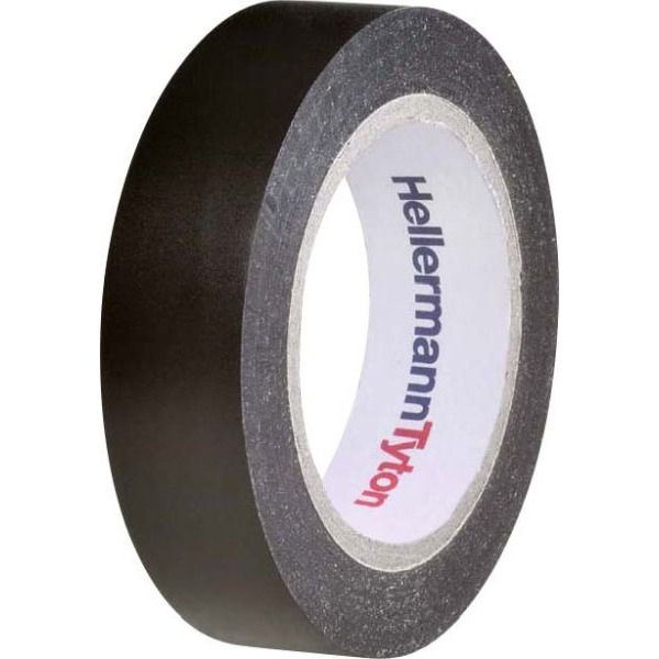 HellermannTyton Flex15-BK15x10m PVC Isolierband schwarz