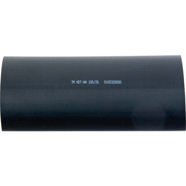 3M HDT-AN-105/26 Warmschrumpfschlauch dickwandig 105/26mm schwarz mit Kleber Meterware