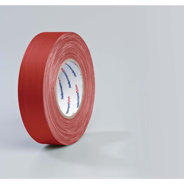 HellermannTyton HTAPE TEX RD 19x50m Gewebeband rot