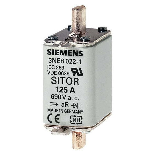 Siemens 3NE8024-1 Sitor-Sicherungseinsatz 160A 690VAC G00 aR