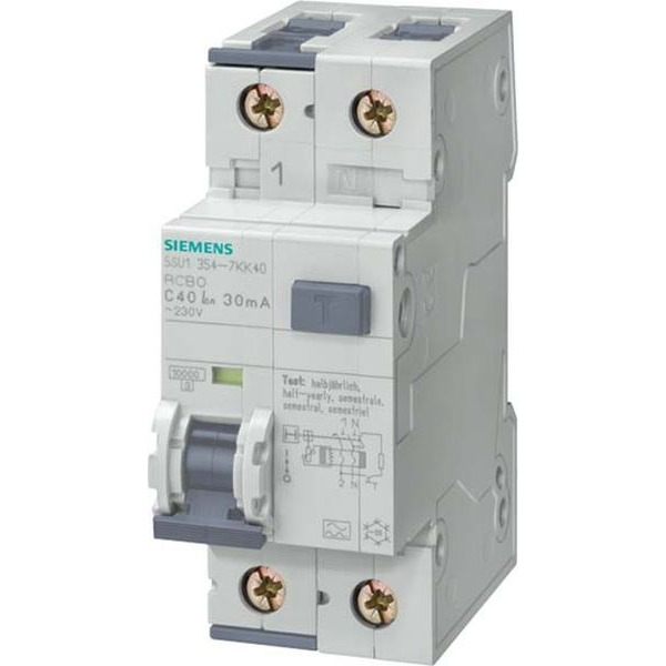 Siemens 5SU1154-6KK16 FI/LS-Schalter Typ A 10,0 mA B16