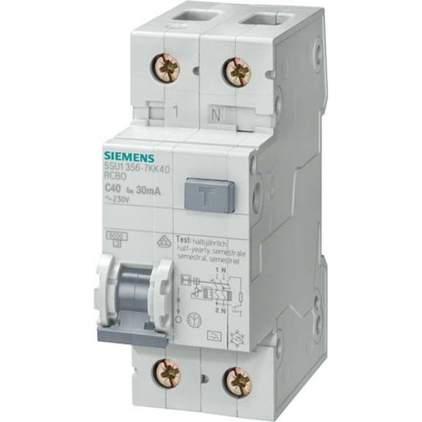 Siemens 5SU1356-6KK06 FI/LS-Schalter Typ A 30mA B6