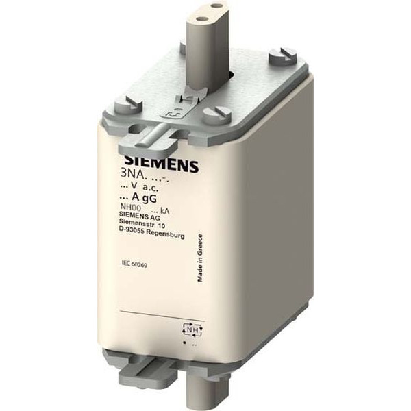 Siemens 3NA3836 NH-Sicherungseinsatz G00 160A 500AC/250DC