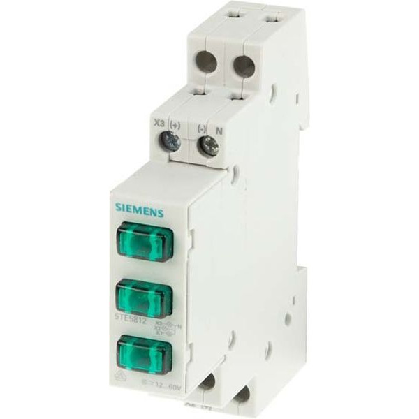 Siemens 5TE5802 Phasenmelder T=70mm 3Lampen 230V, VPE=5 Stück