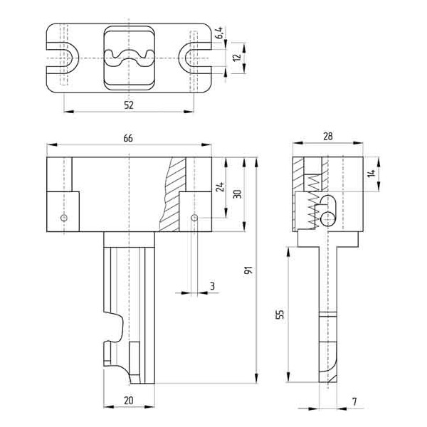 Schmersal AZ/AZM 415-B3 Betätiger beweglich