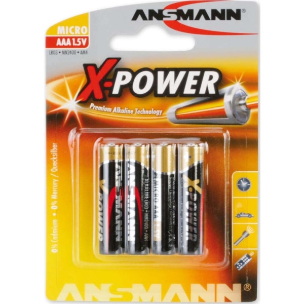 Ansmann 5015653 Batterie Micro AAA X-Power