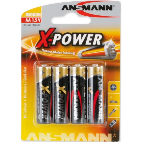 Ansmann 5015663 Batterie Mignon AA X-Power
