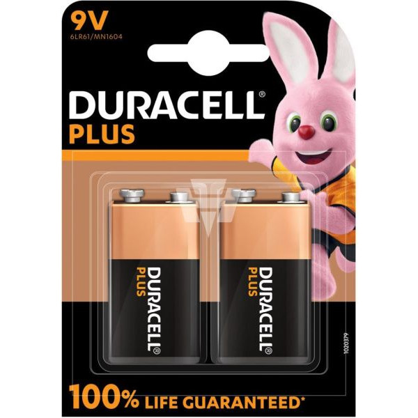 Hückmann 147296 Duracell Block E PlusPower 9V