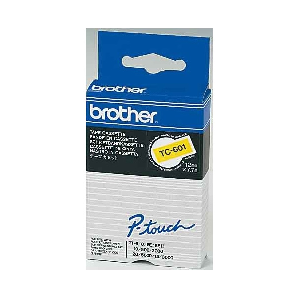 Brother TC-691 Schriftbandkassette BF.gelb/DF.schwarz