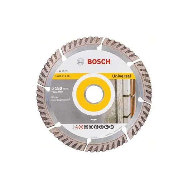 Bosch 2608615061 Diamant-Trennscheibe 150x22,23 Stnd.