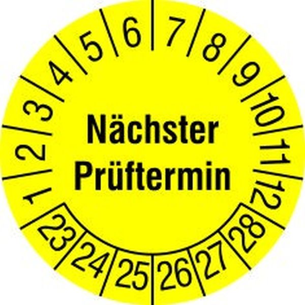 Cimco 182763 Prüfplakette 2023 bis 2028