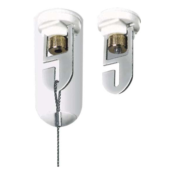 LTS Licht & Leuchten EU 36 V-WS-99-067-6 Universalhaken verkehrschwarzeiß