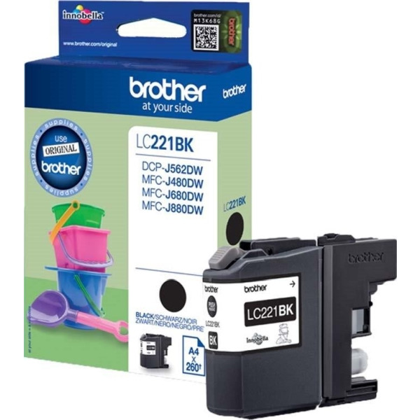 Brother LC-221BK Tintenpatrone schwarz