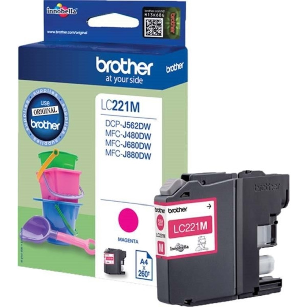 Brother LC-221M Tintenpatrone magenta