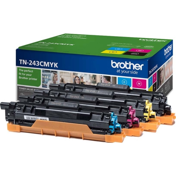 Brother TN-243CMYK Multipack 4-Farben je Farbe ca.1000