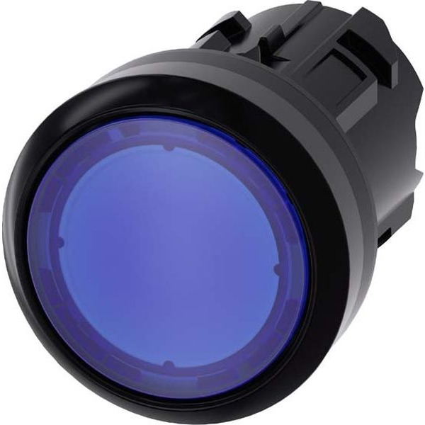3SU1001-0AB50-0AA0 Drucktaster 22mm rund blau