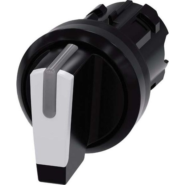 3SU1002-2BL60-0AA0 Knebelschalter 22mm rund schwarz