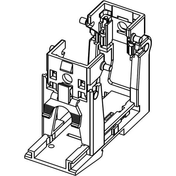 Harting 09330009801 Tragschienenhalterung