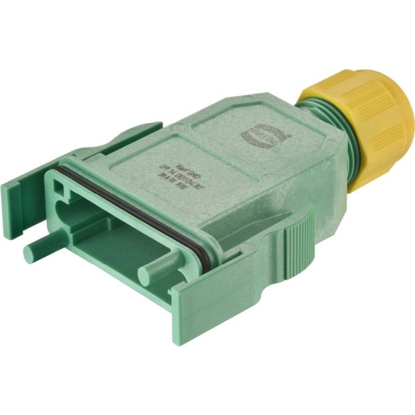 Harting 09140010430 Tüllengehäuse Kunststoff grün 2 Stück