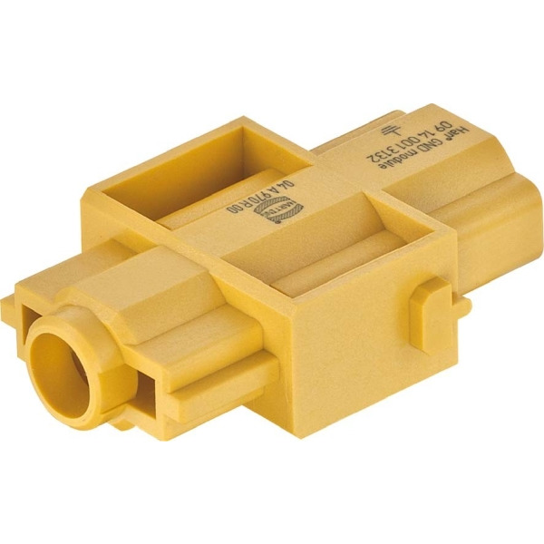 Harting 09140013132 GND Modul Kunststoff gelb Bu 2 Stück