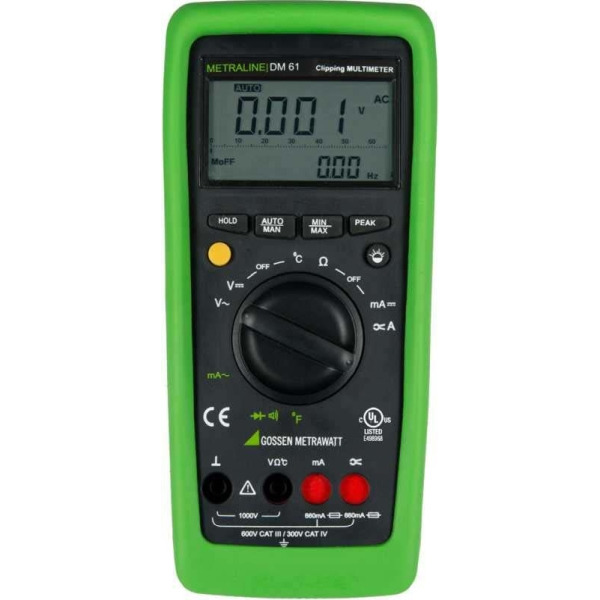 Gossen Metrawatt METRALINE DM 61 Digital-Multimeter mit Temperaturmessung