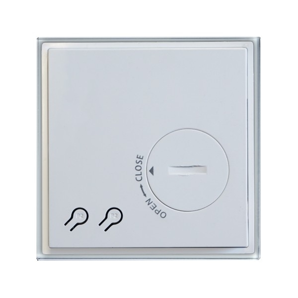 Kaiser Nienhaus 135200 Glas-Wandsender Plano 1 433MHz/2-Funk 1-CH