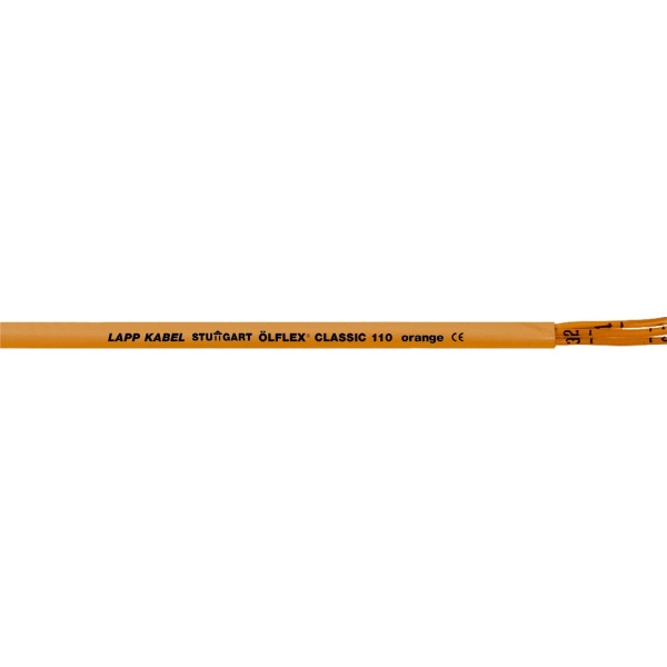 Lapp Kabel 0019711 Ölflex Classic 110 Orange 3G1,5 100 Meter